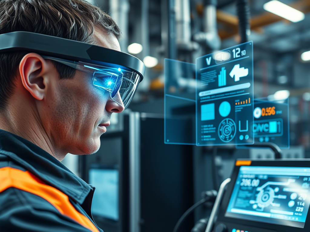 Augmented Reality, Virtual Reality, and IIoT: Where They Meet on the Shop Floor