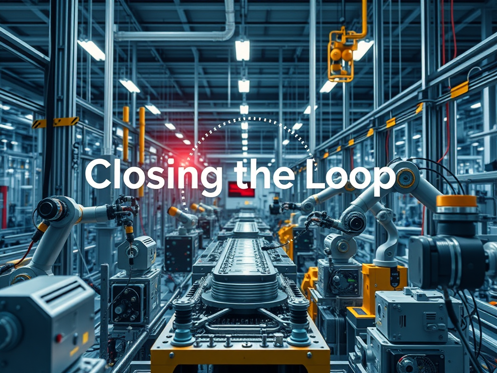 Closing the Loop: Agentic AI and IIoT in Self-Correcting Manufacturing